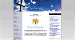 Desktop Screenshot of barryparish.org.uk